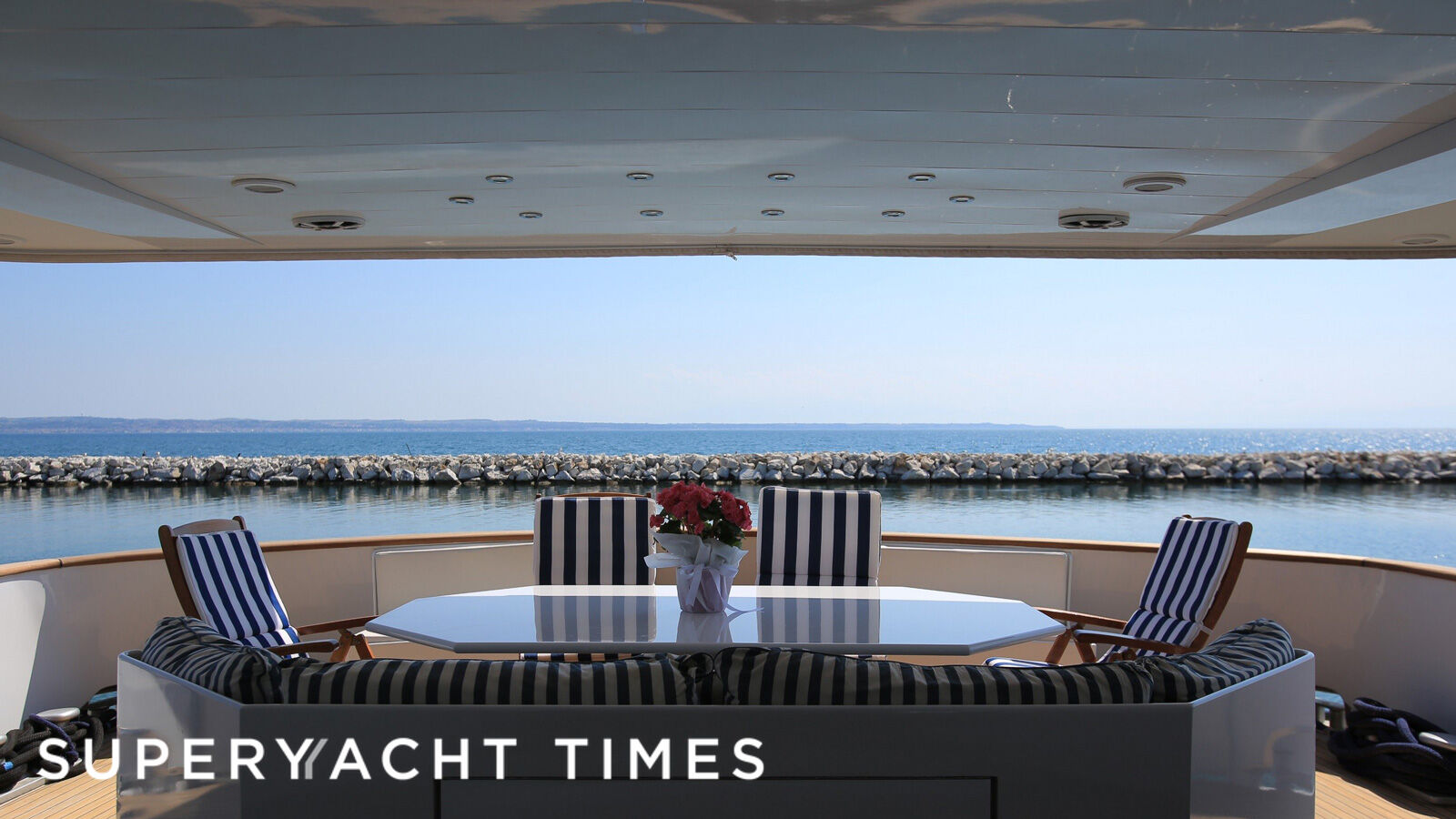 Captain Z yacht deck
