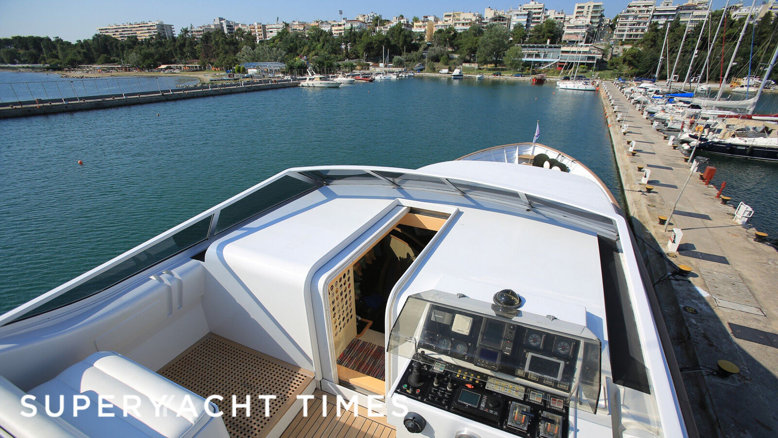 Captain Z yacht deck