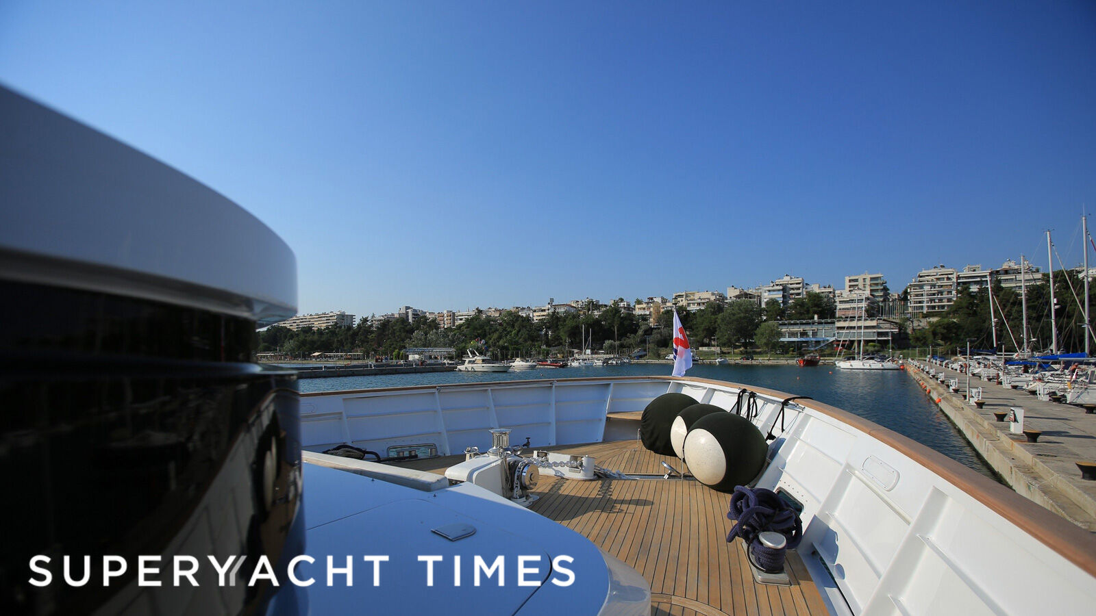 Captain Z yacht deck