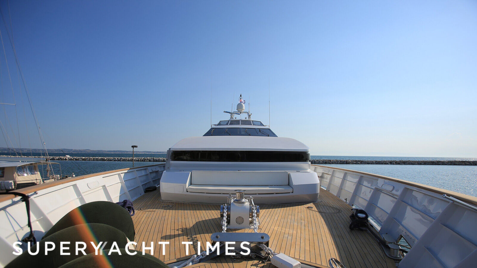 Captain Z yacht deck