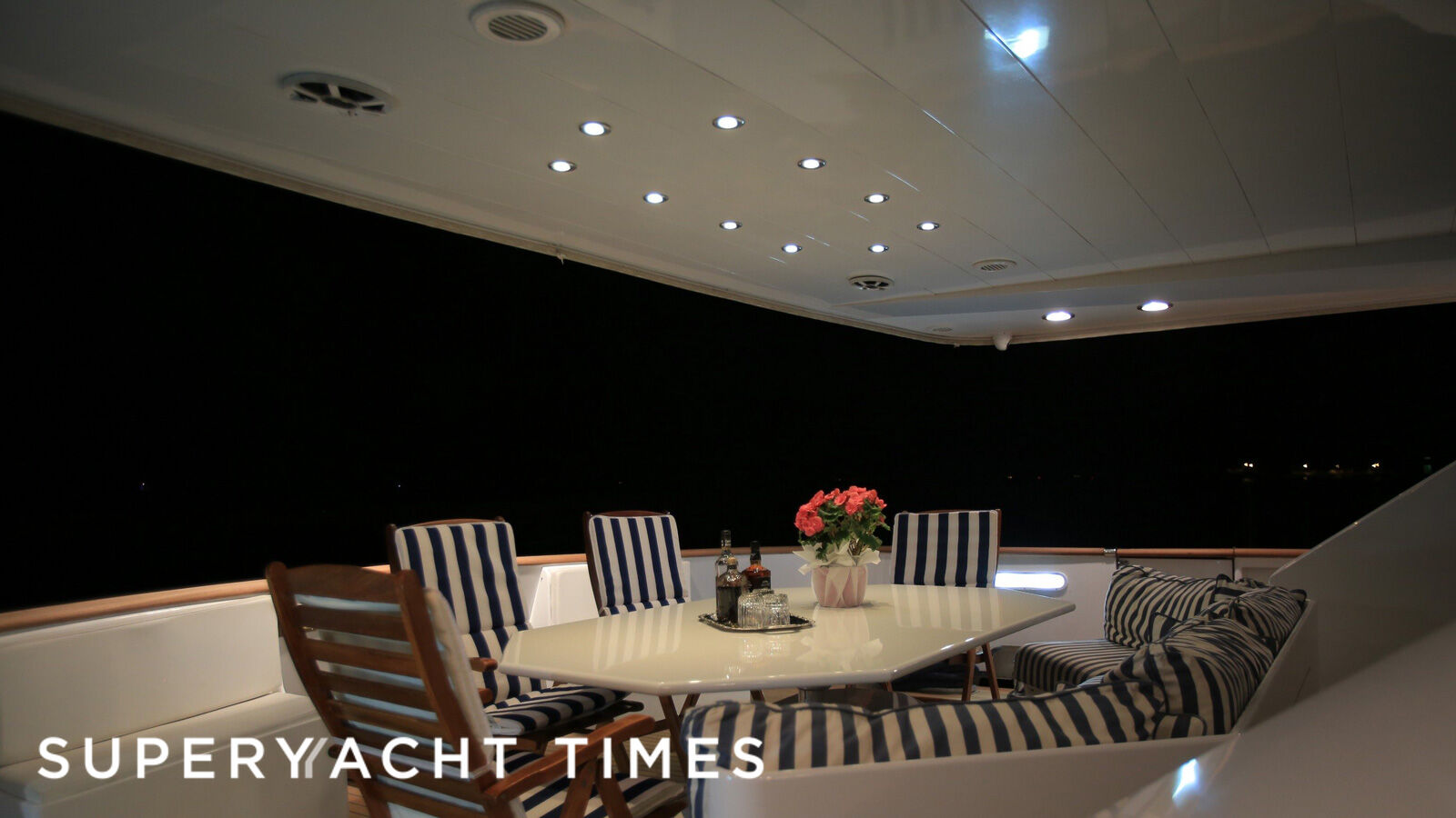 Captain Z yacht deck