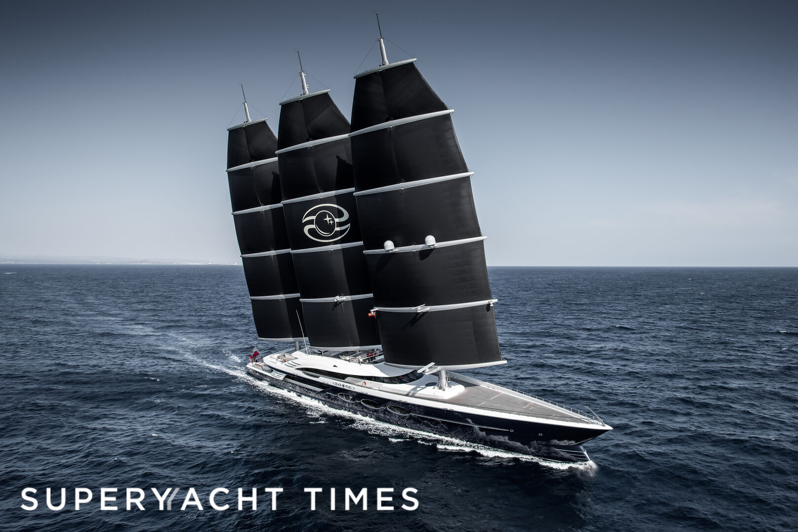 Black Pearl sailing yacht by Oceanco