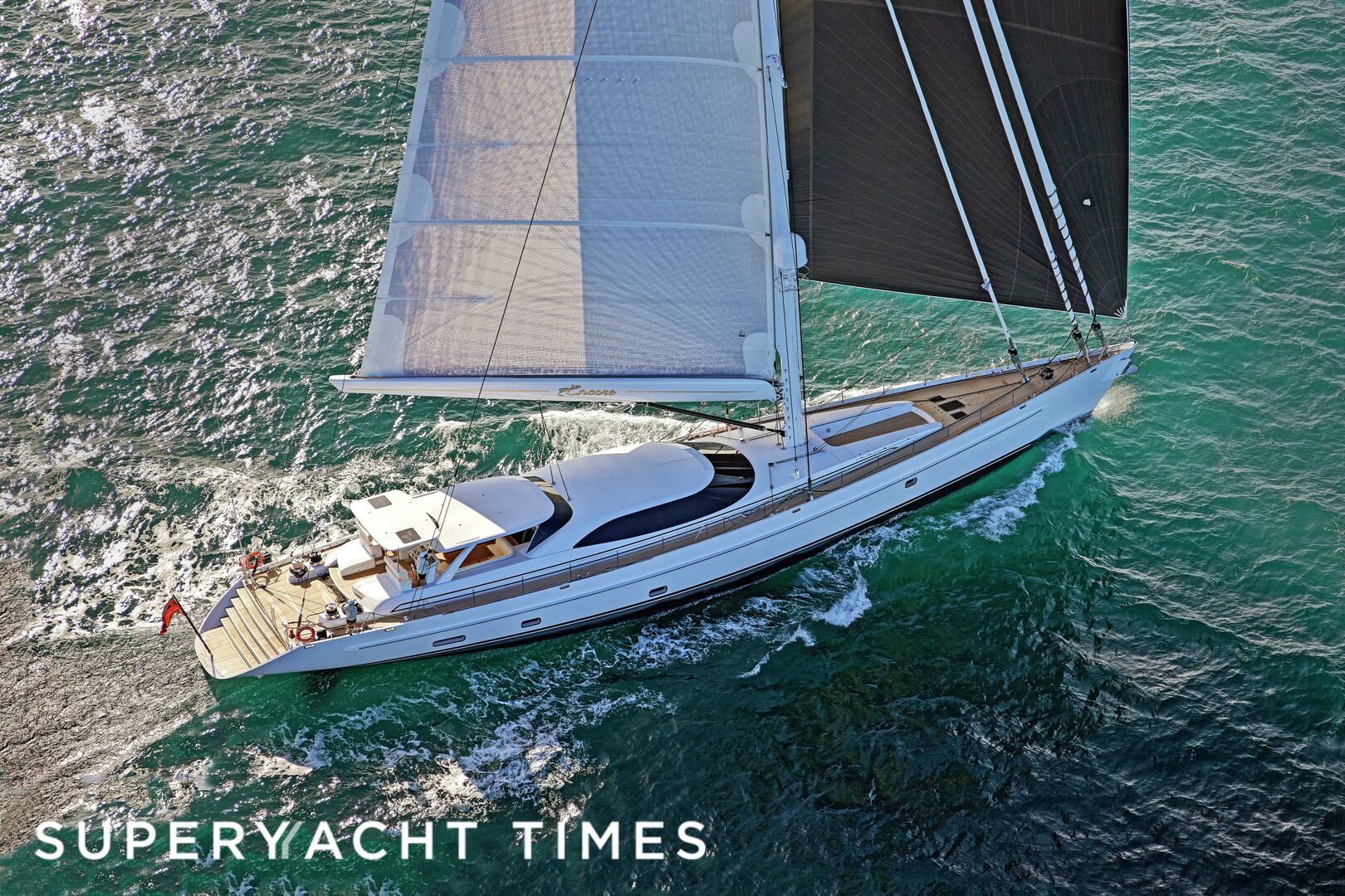 44m Alloy sailing yacht Encore for sale