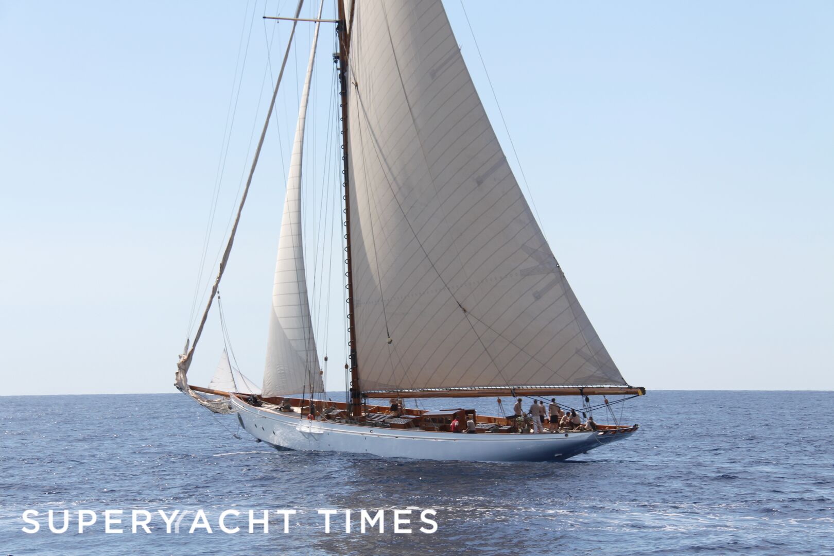 Lulworth yacht during the Monaco Classic Week 2013