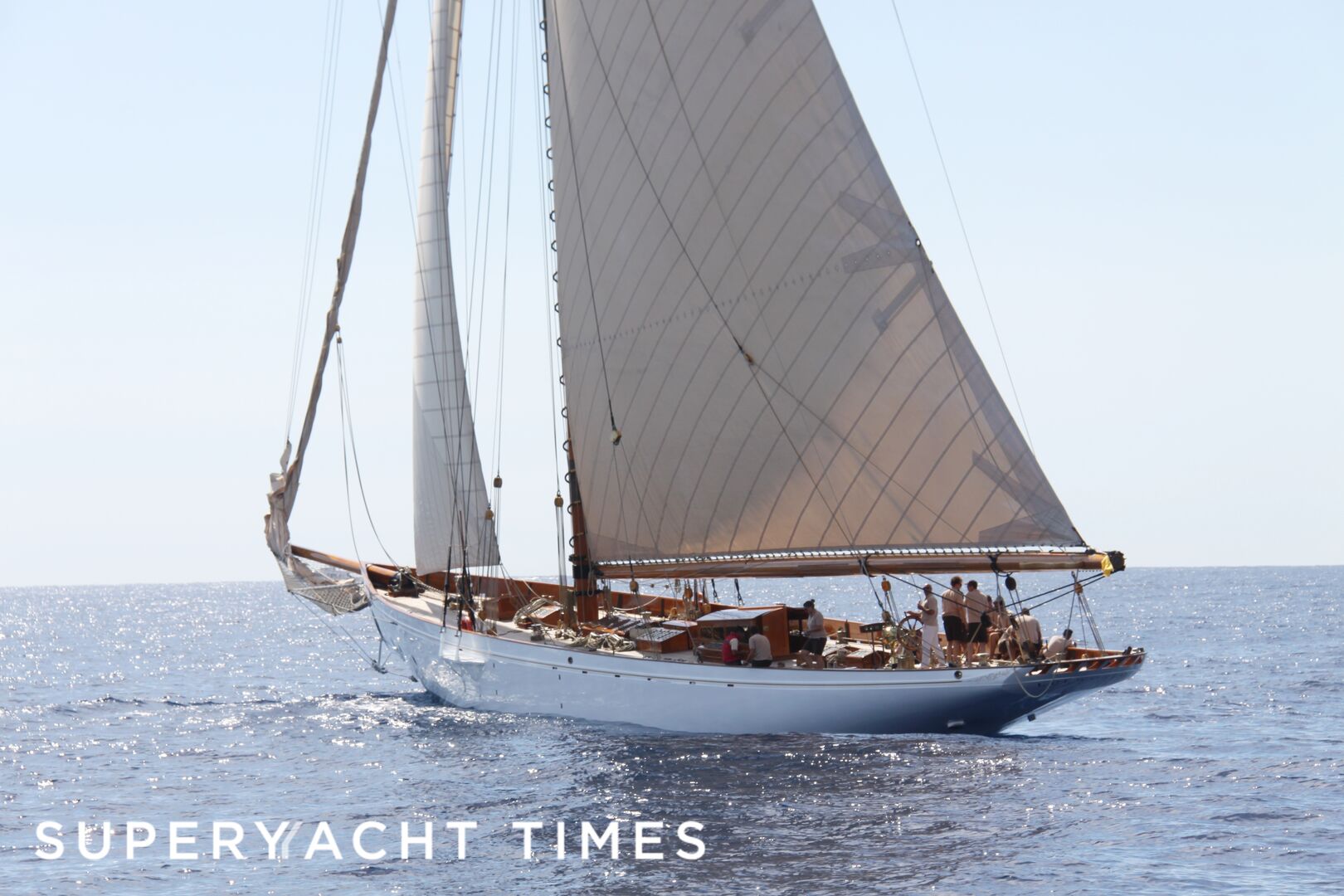 Lulworth yacht during the Monaco Classic Week 2013