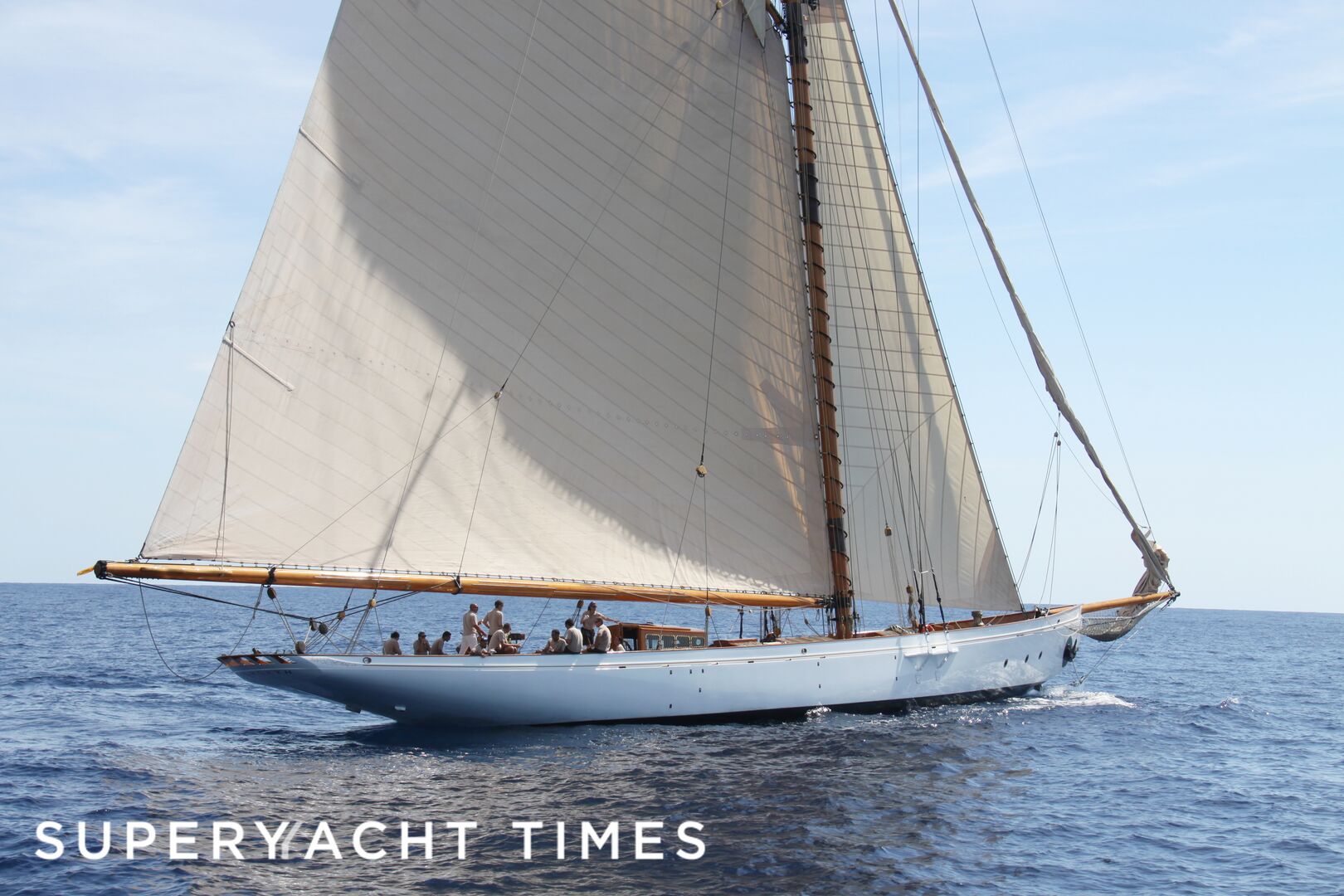 Lulworth yacht during the Monaco Classic Week 2013