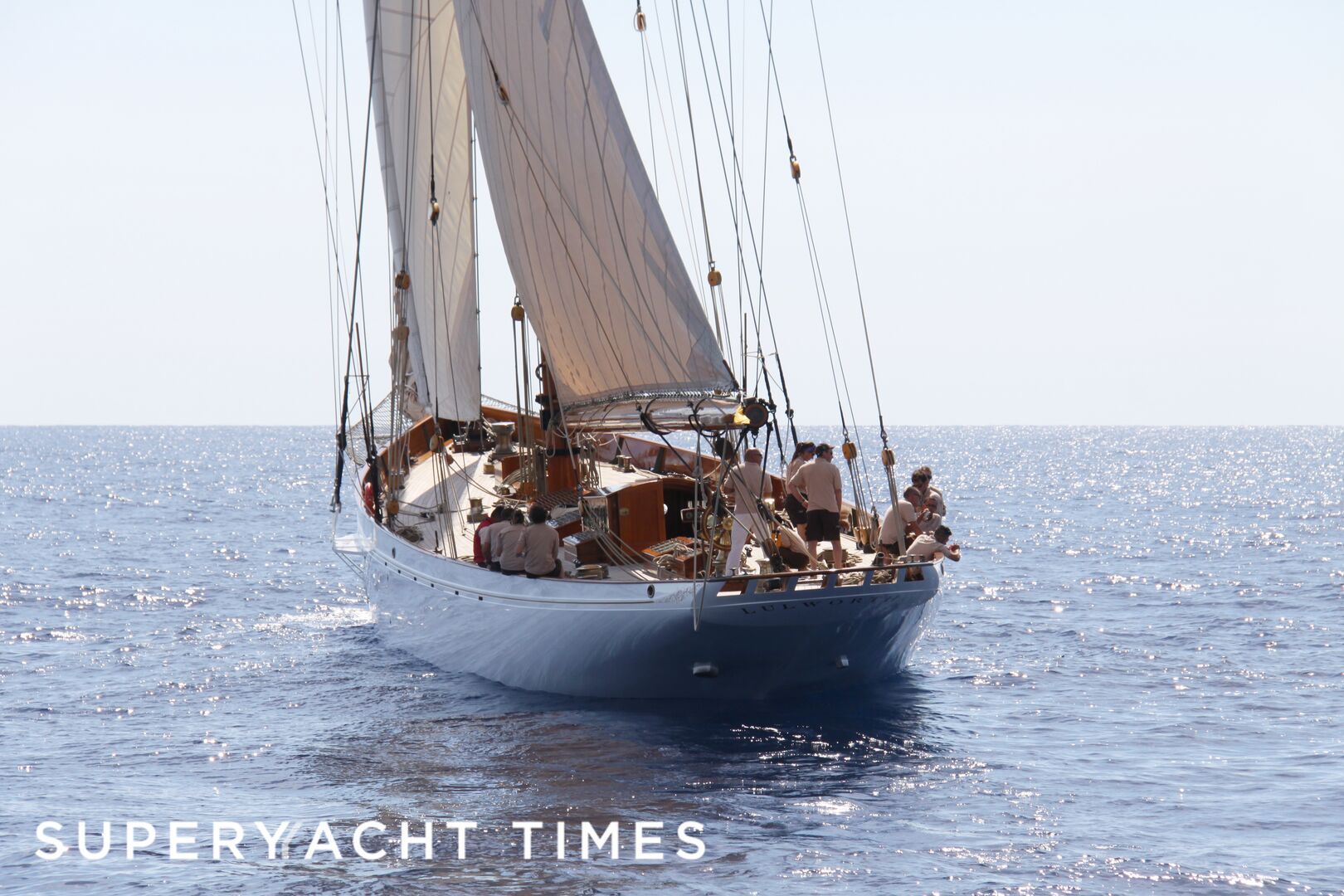 Lulworth yacht during the Monaco Classic Week 2013