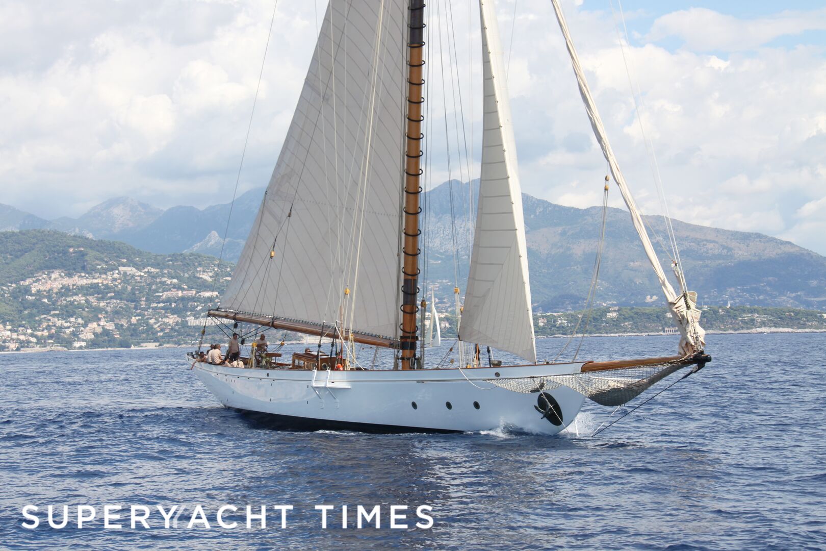 Lulworth yacht during the Monaco Classic Week 2013