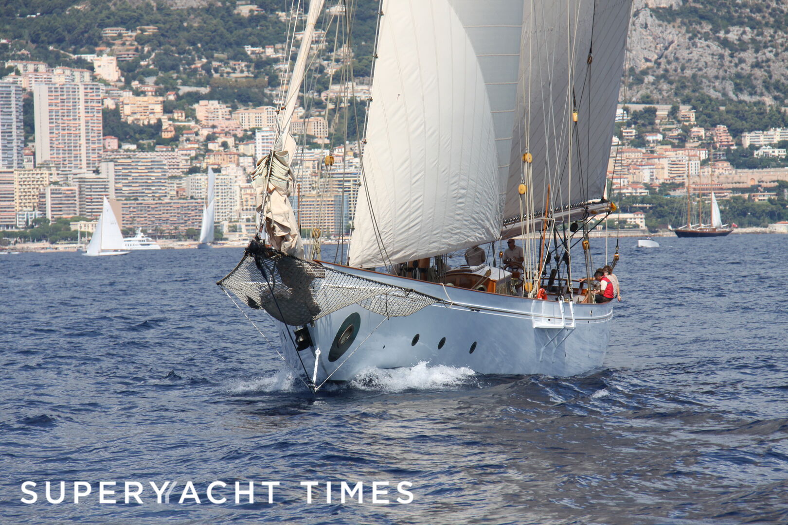 Lulworth yacht during the Monaco Classic Week 2013