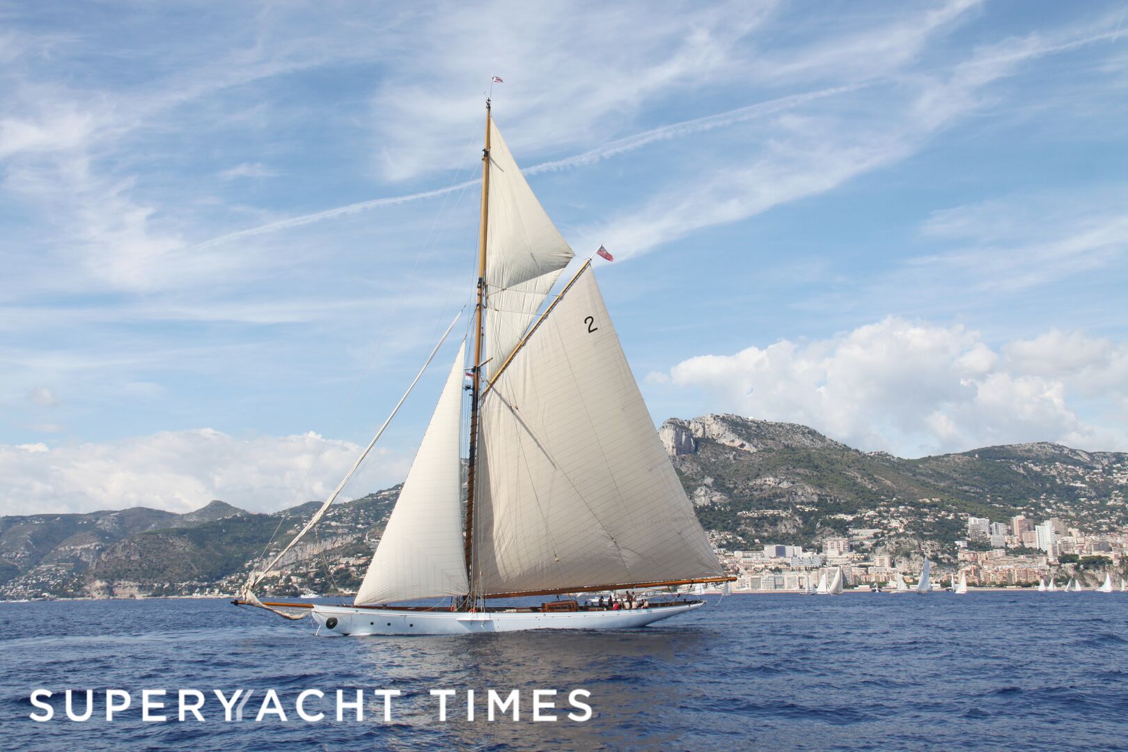 Lulworth yacht during the Monaco Classic Week 2013