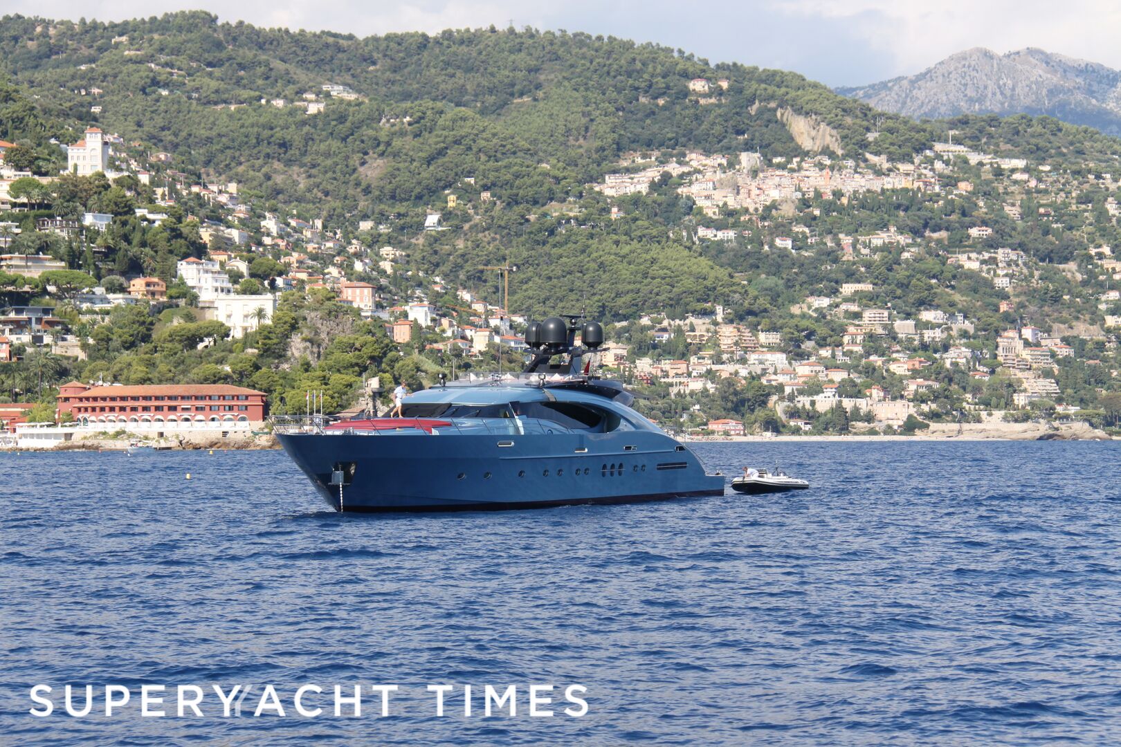 Wave Runner yacht off  Saint-jean-Cap-Ferrat