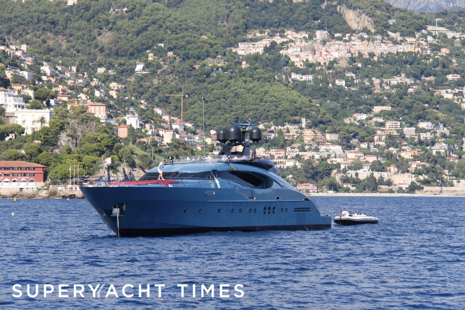 Wave Runner yacht off  Saint-jean-Cap-Ferrat