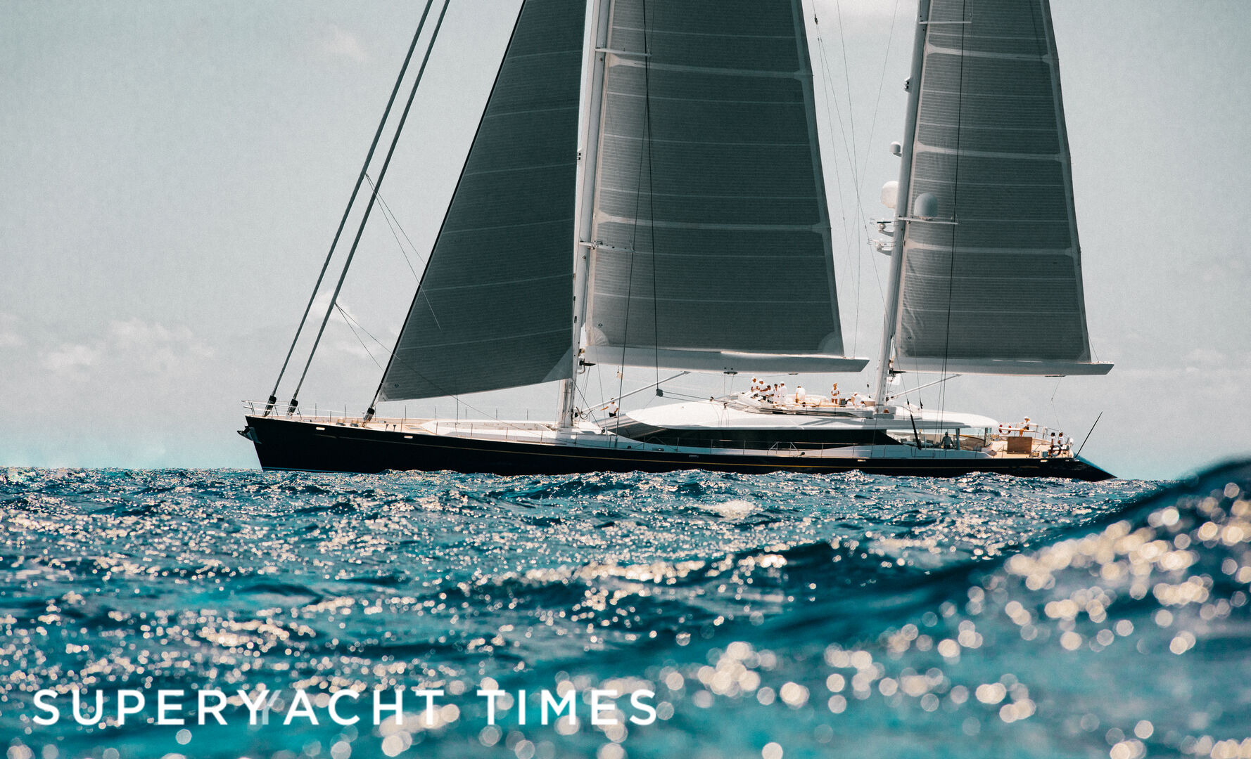 The 52m Alloy sailing yacht Q