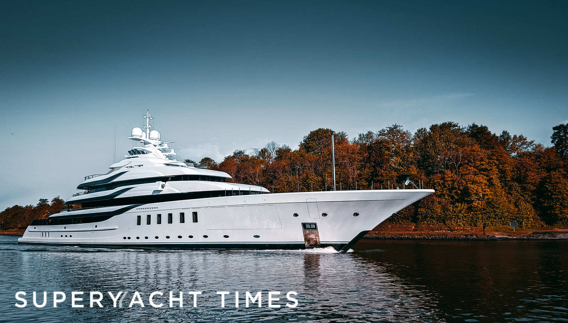 New 95m Lürssen motor yacht Madsummer on sea trials