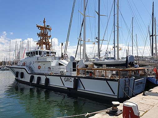 Solution yacht support vessel in Palma de Mallorca