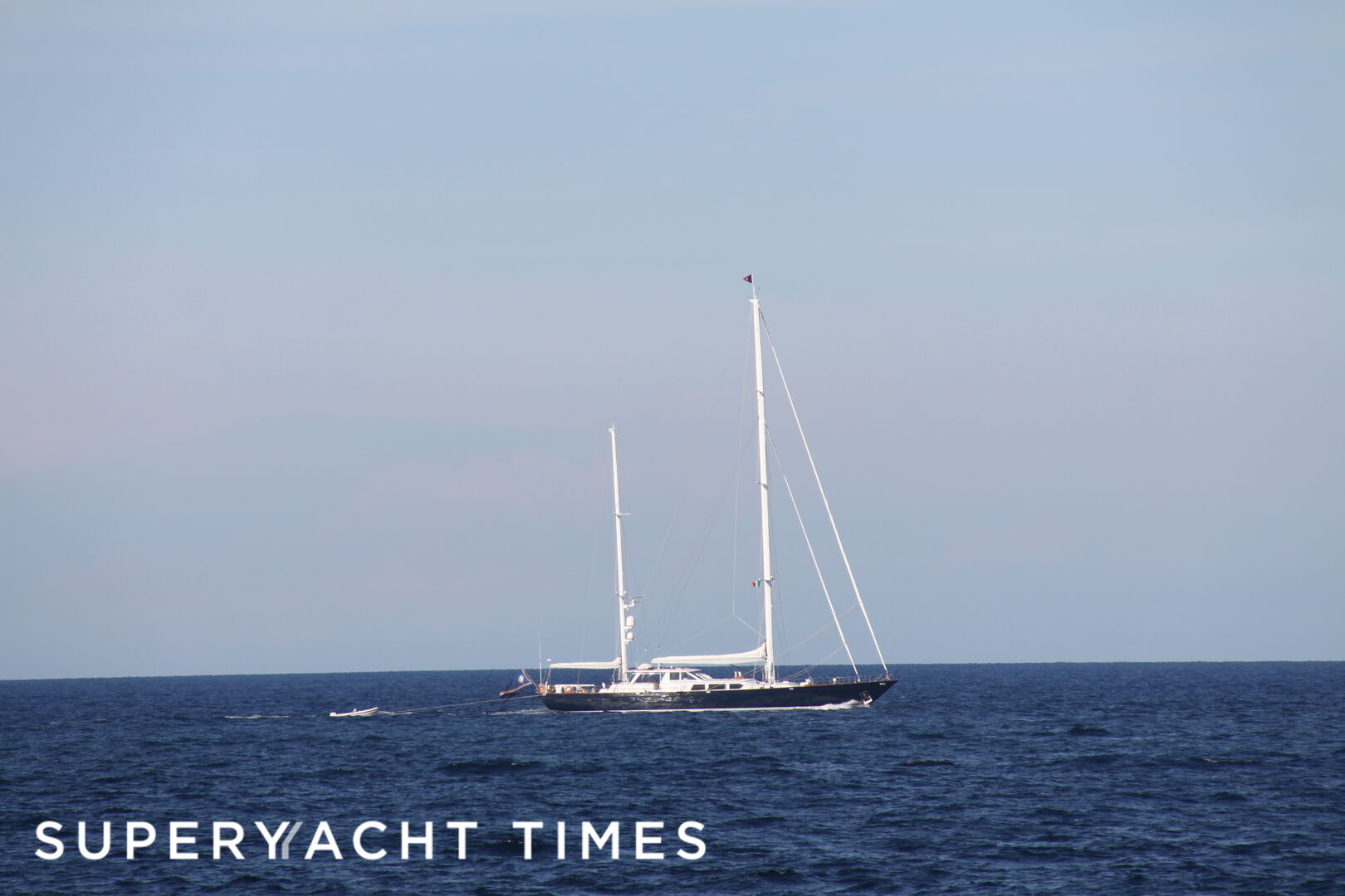 Axia yacht off Porto Cervo