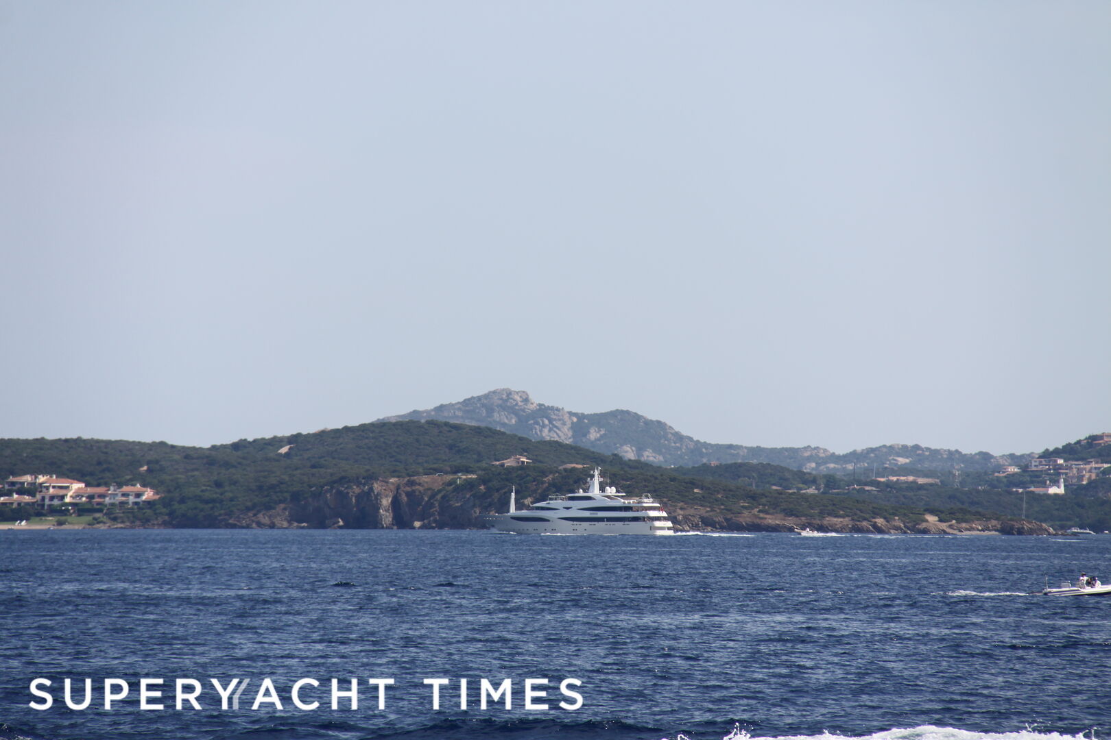 Maraya yacht off Porto Cervo