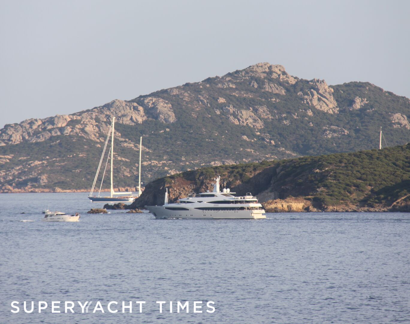 Maraya yacht off Porto Cervo