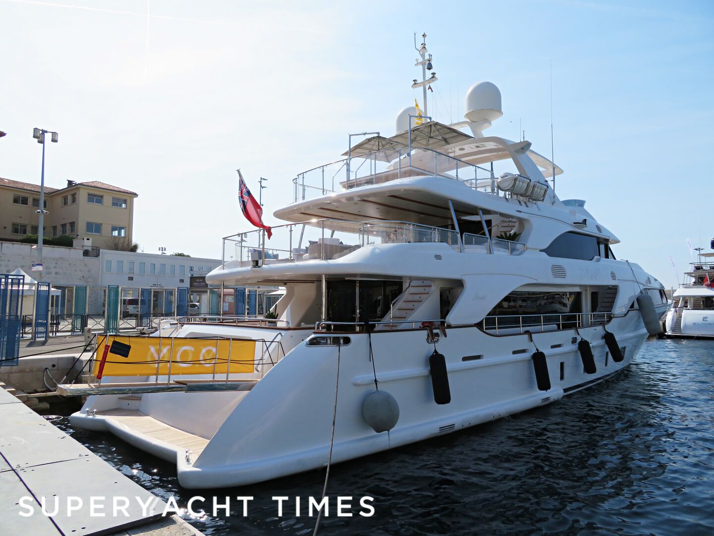 Dyna R yacht at ECPY Open Days in Nice