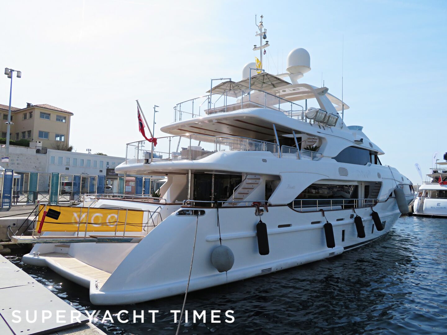 Dyna R yacht at ECPY Open Days in Nice