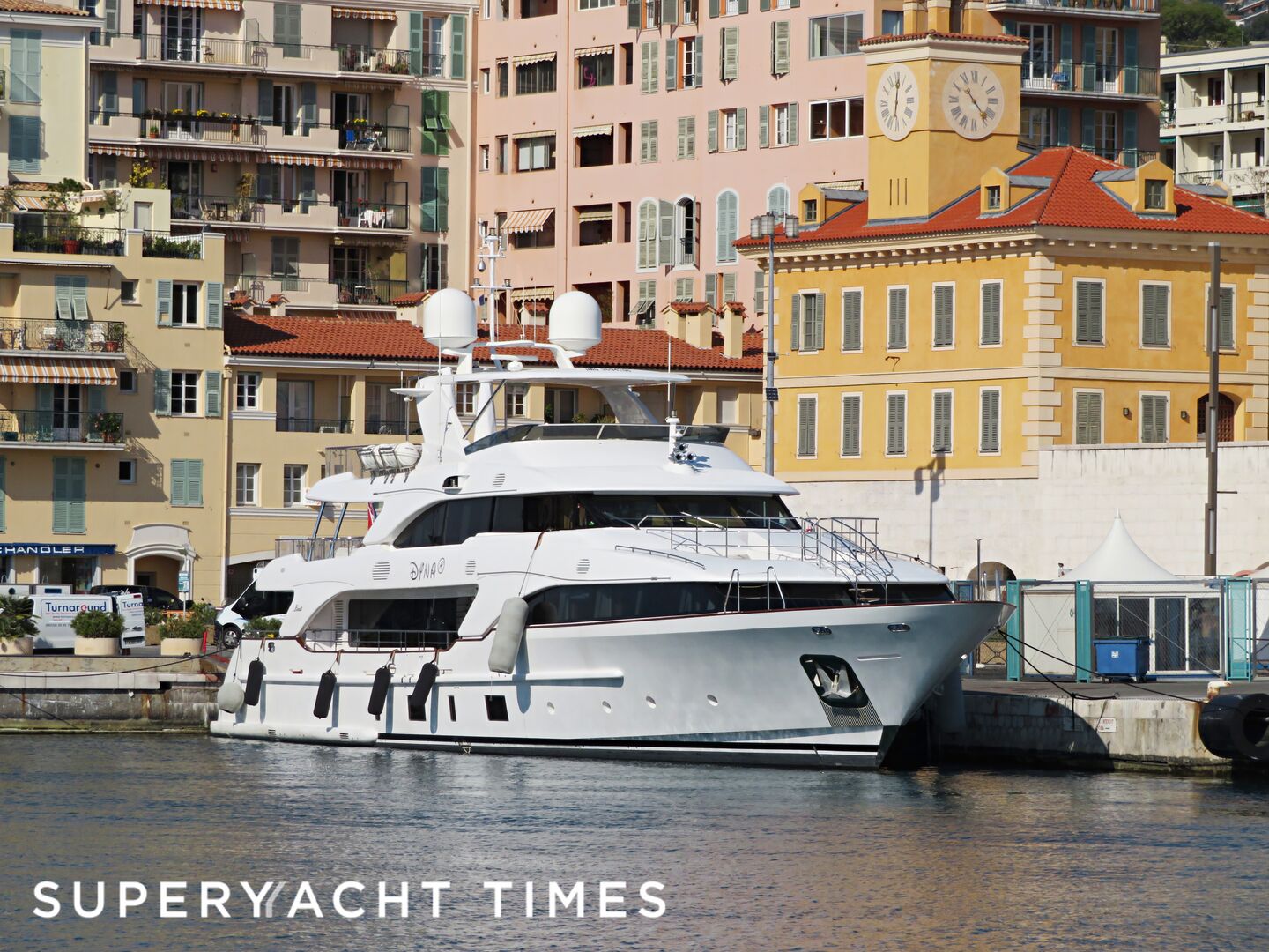 Dyna R yacht at ECPY Open Days in Nice