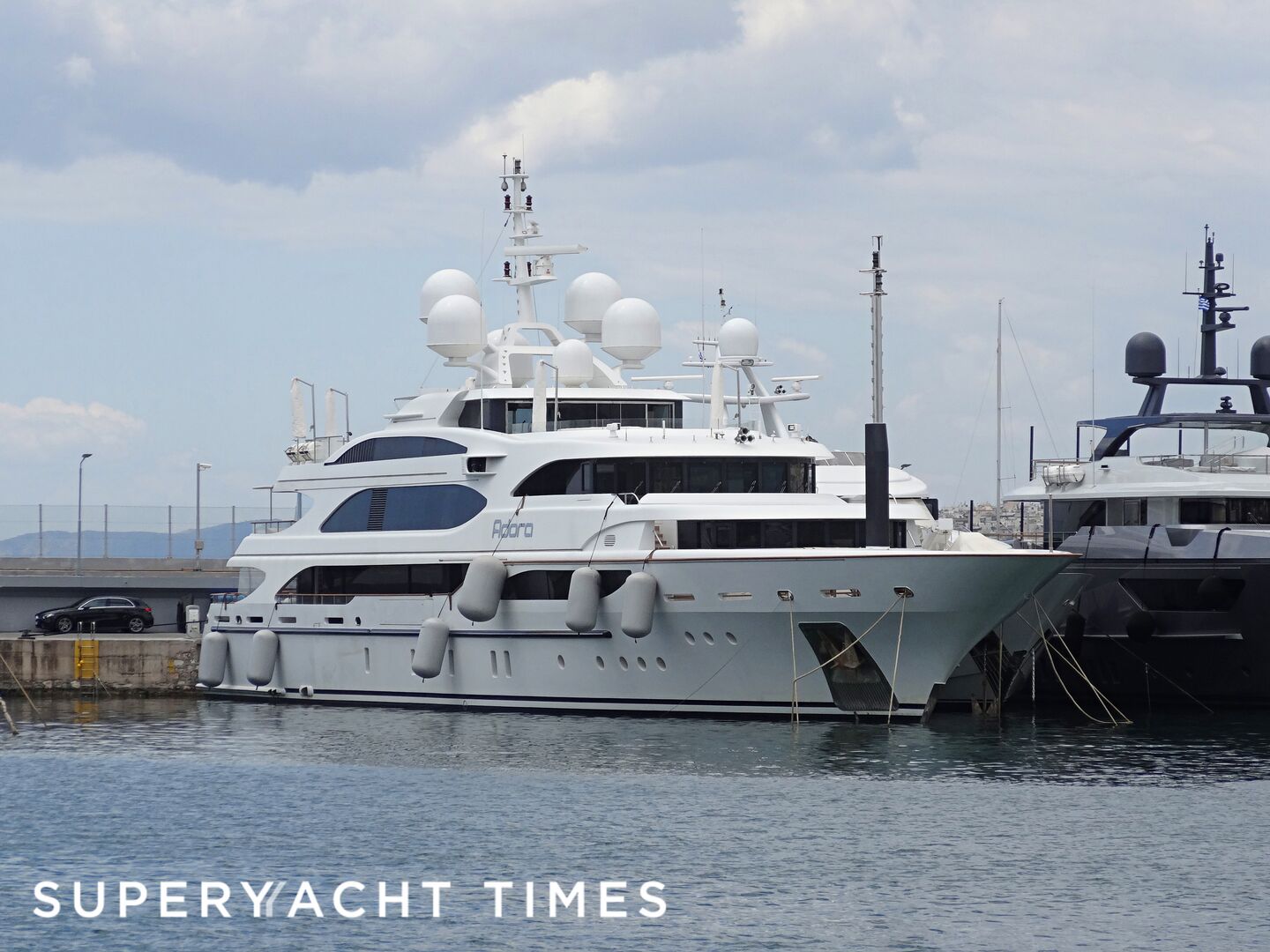 Adora yacht in Athens