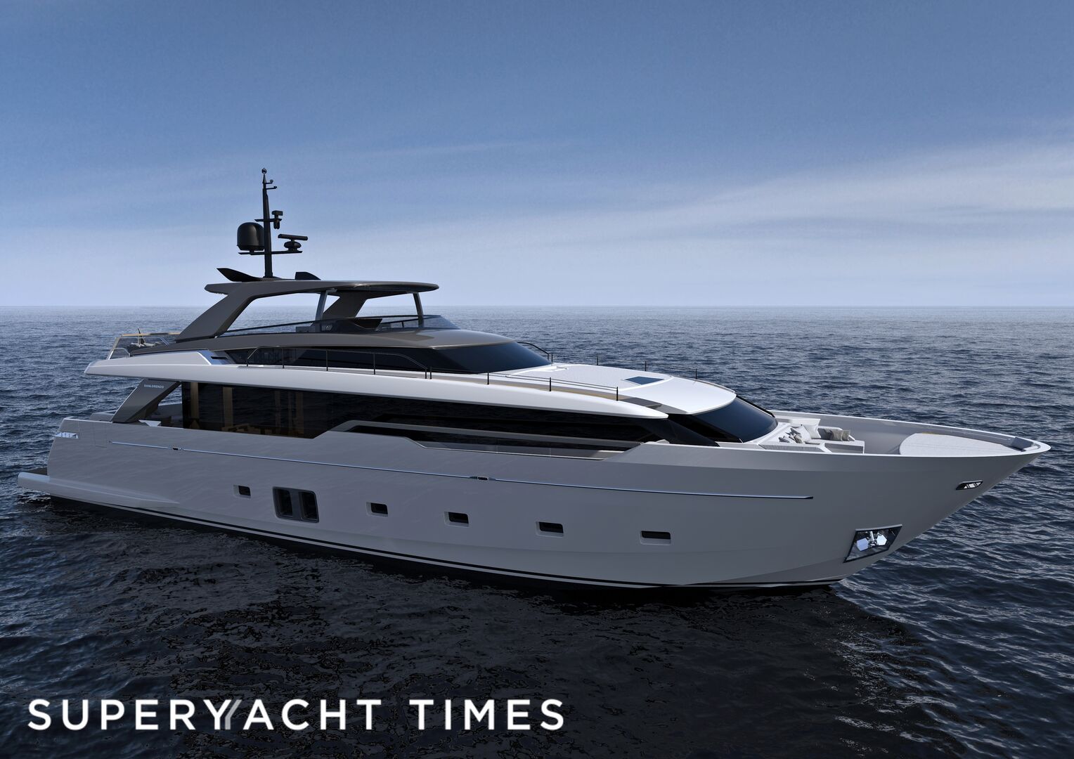 Sanlorenzo, Zuccon and Sessa present the SL96 Asymmetric yacht design
