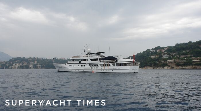Sanssouci Star yacht  anchored