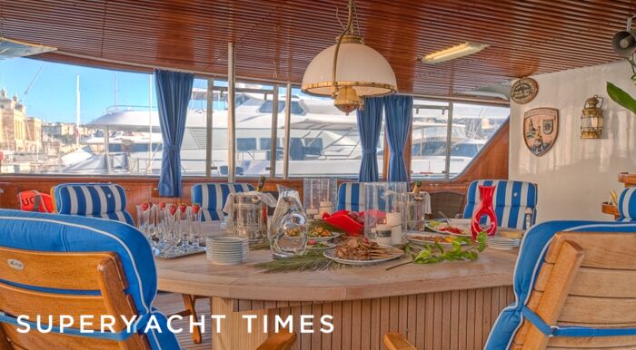 Sanssouci Star yacht  deck