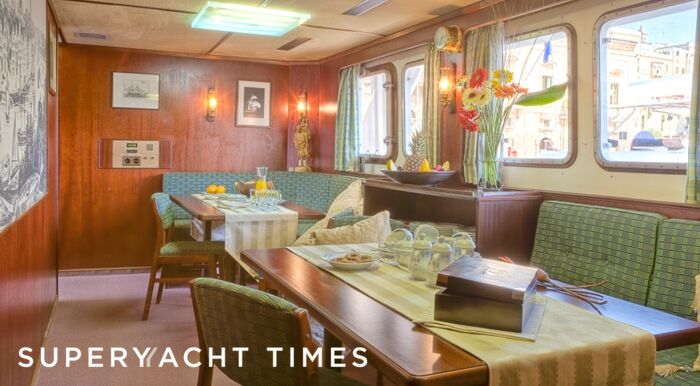 Sanssouci Star yacht  dining area