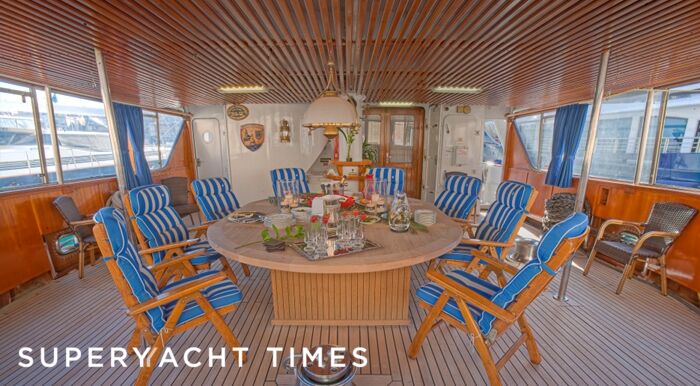 Sanssouci Star yacht  deck