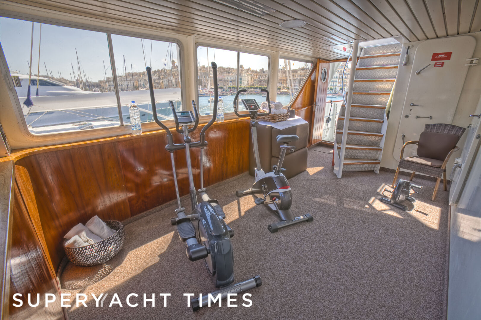 Sanssouci Star yacht  gym