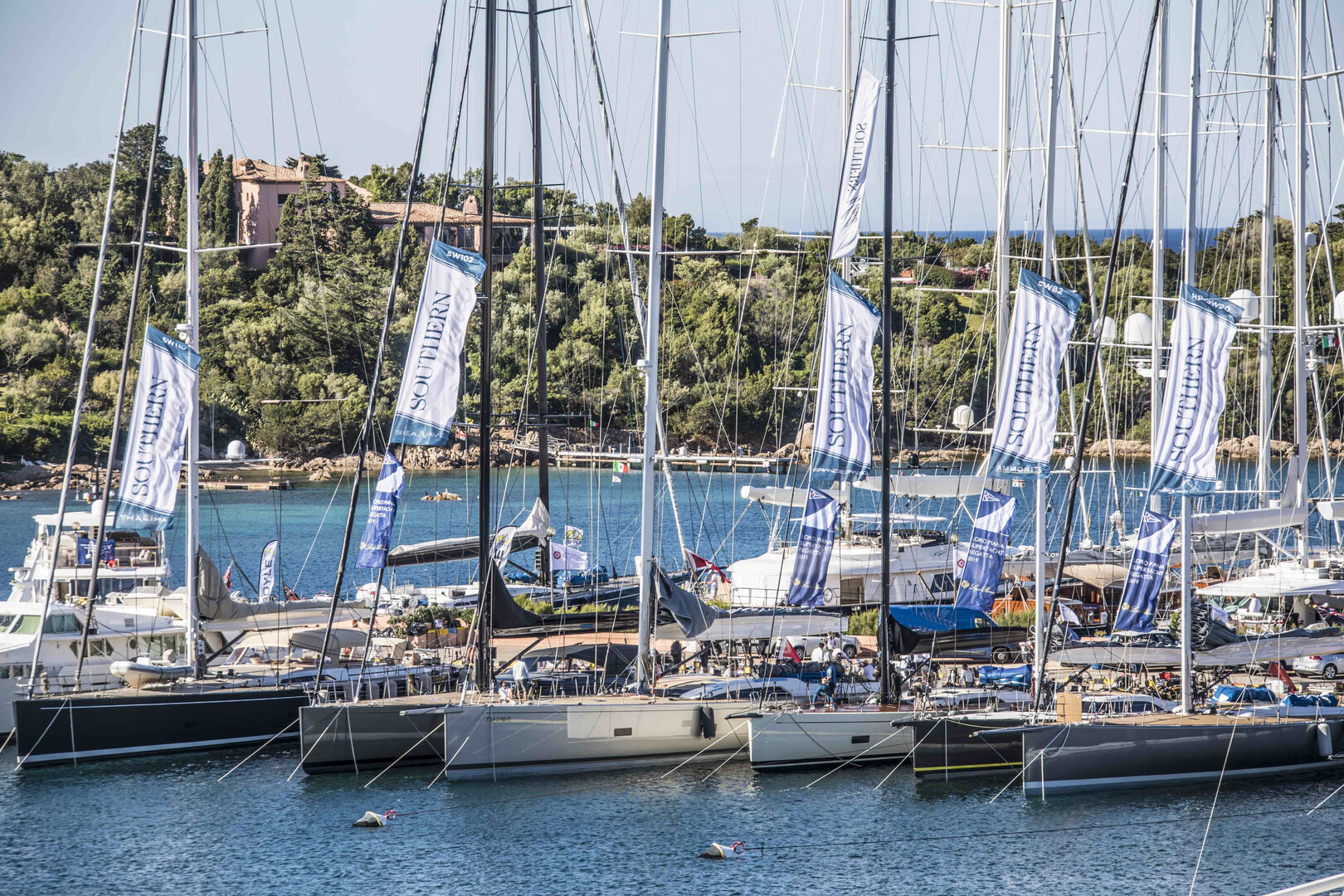 Yachts at the Southern Wind Rendezvous and Trophy 2019