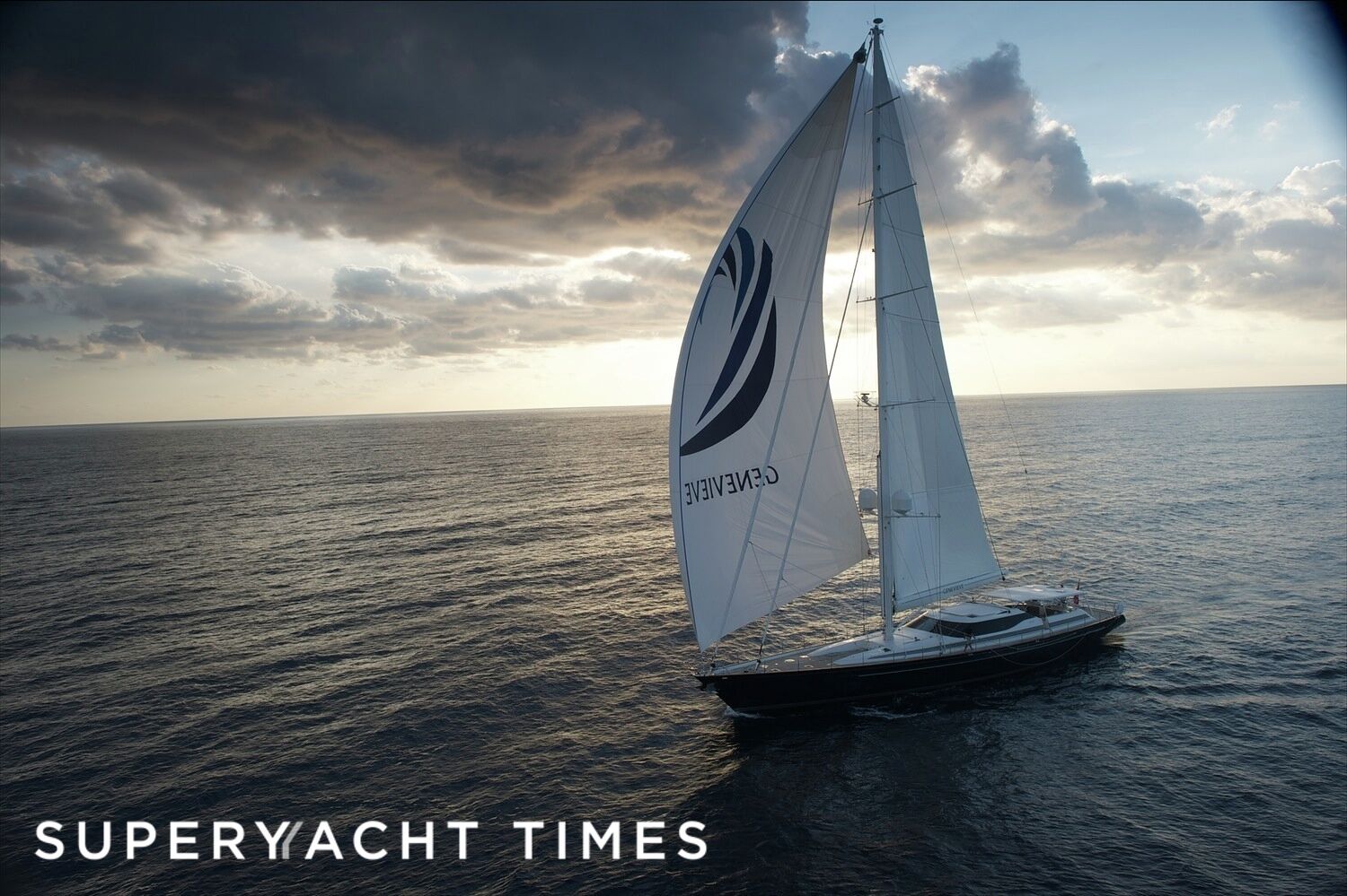 37m Alloy sailing yacht Genevieve rescues 16 from capsized boat off St