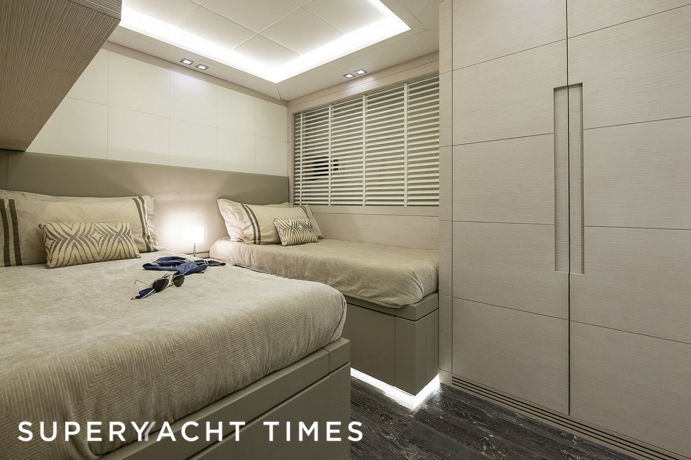Seafire yacht stateroom