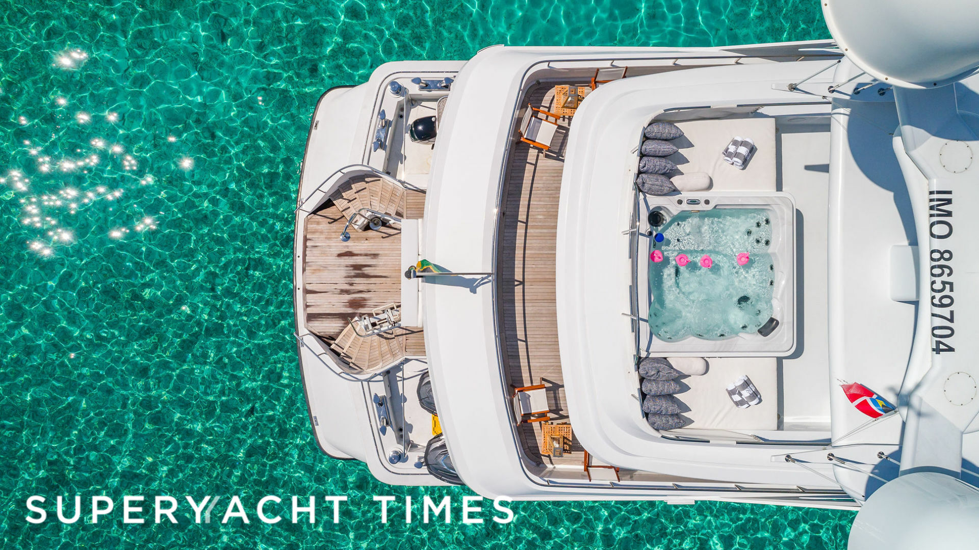 At Last yacht deck
