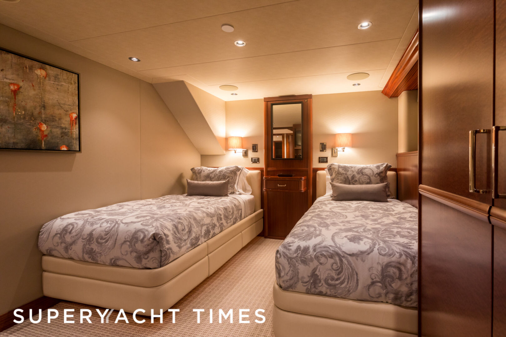 Next Chapter yacht stateroom