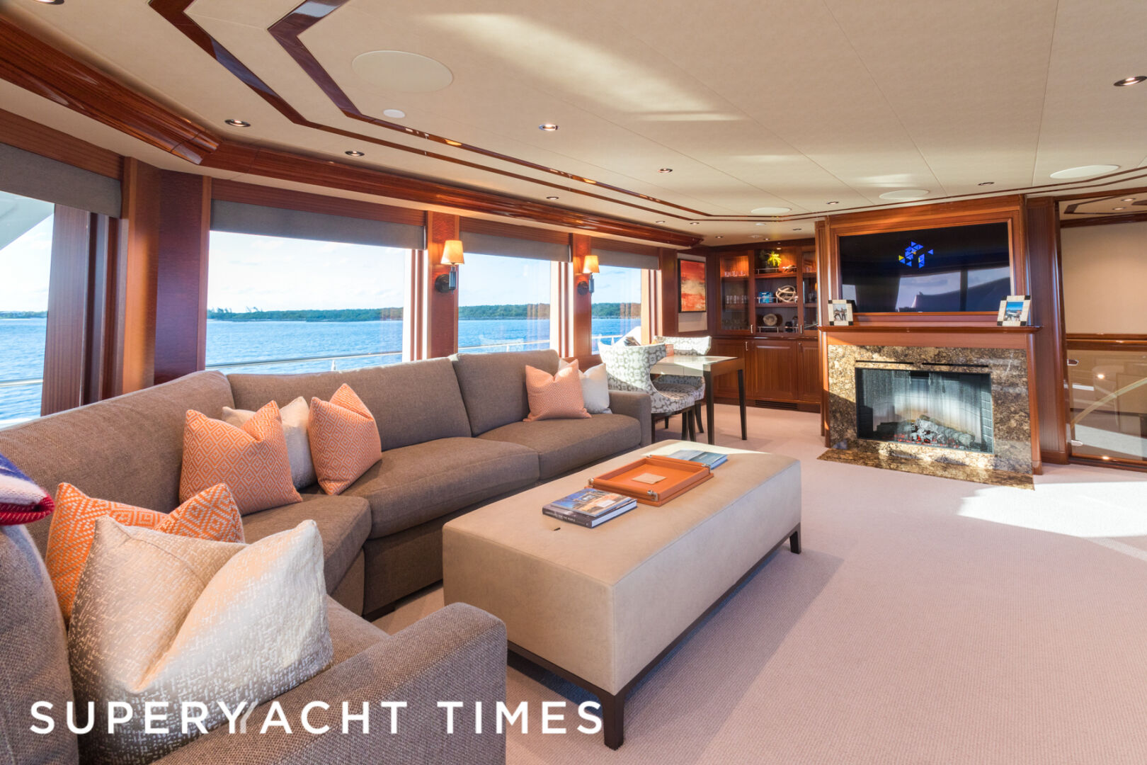 Next Chapter yacht saloon