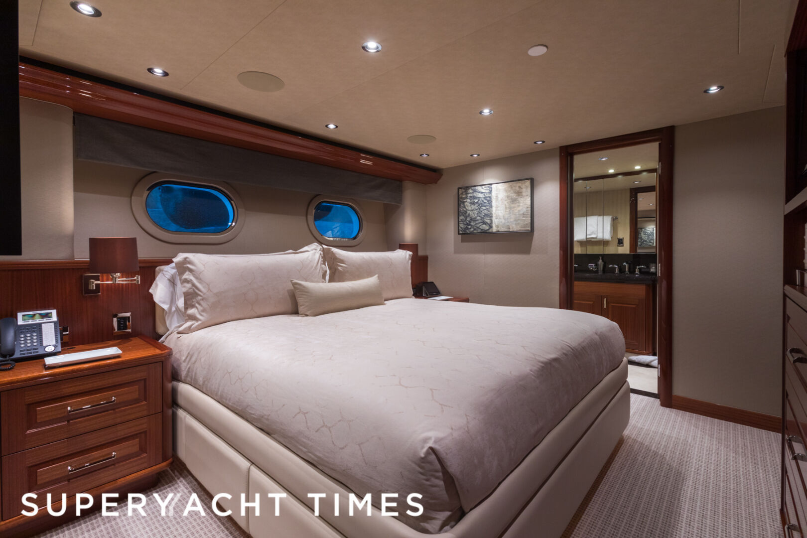 Next Chapter yacht stateroom