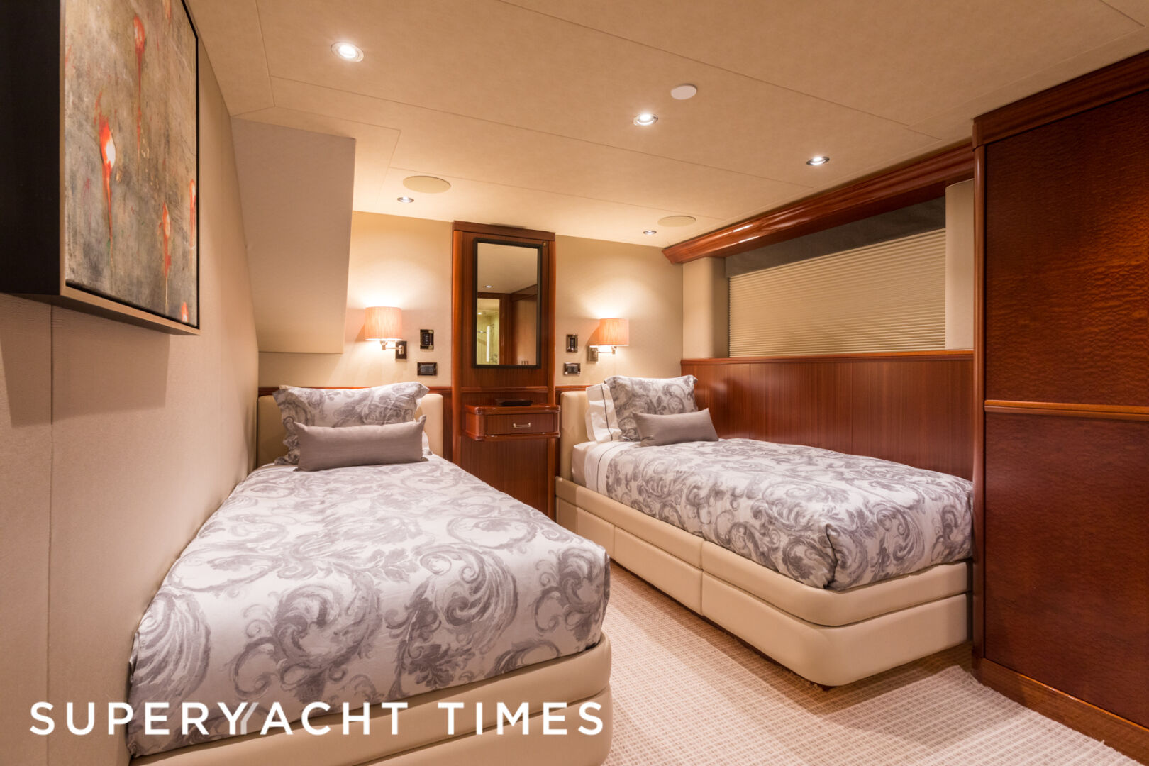 Next Chapter yacht stateroom