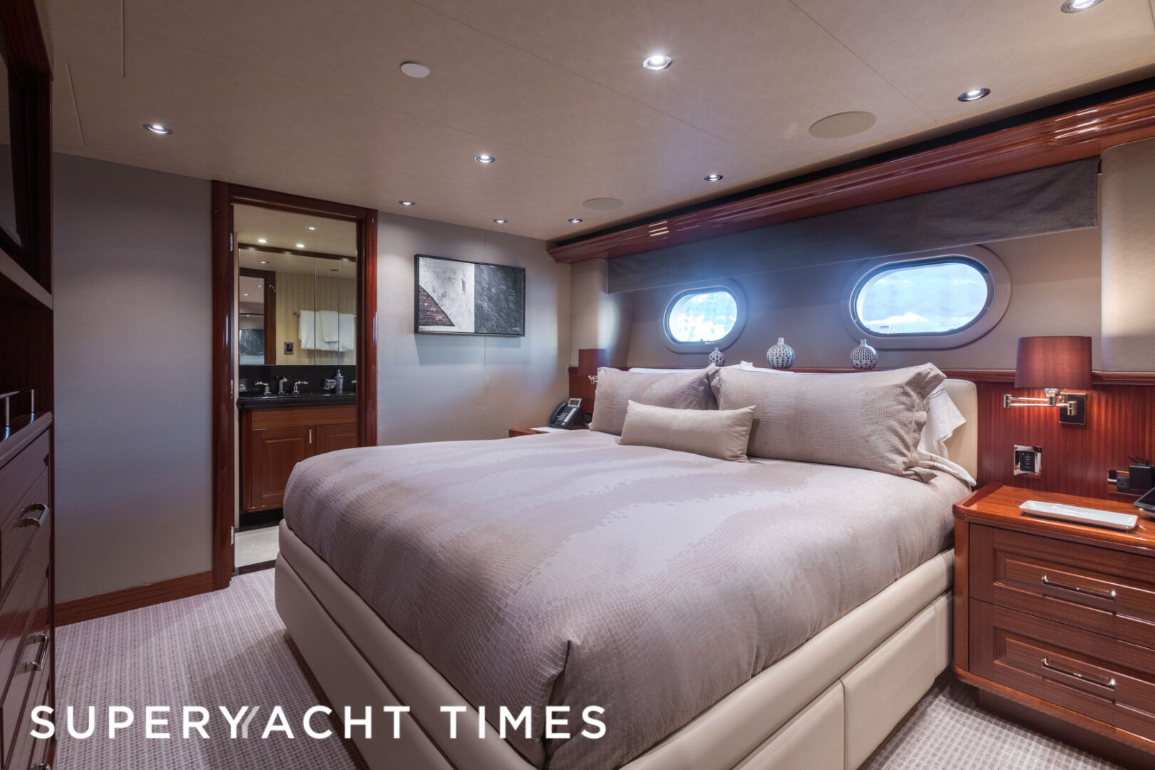 Next Chapter yacht stateroom