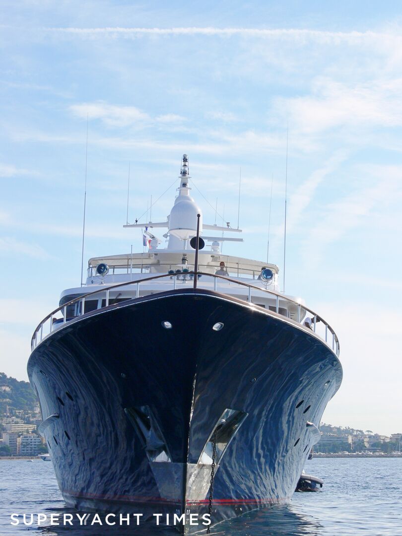 Big D yacht anchored in Cannes