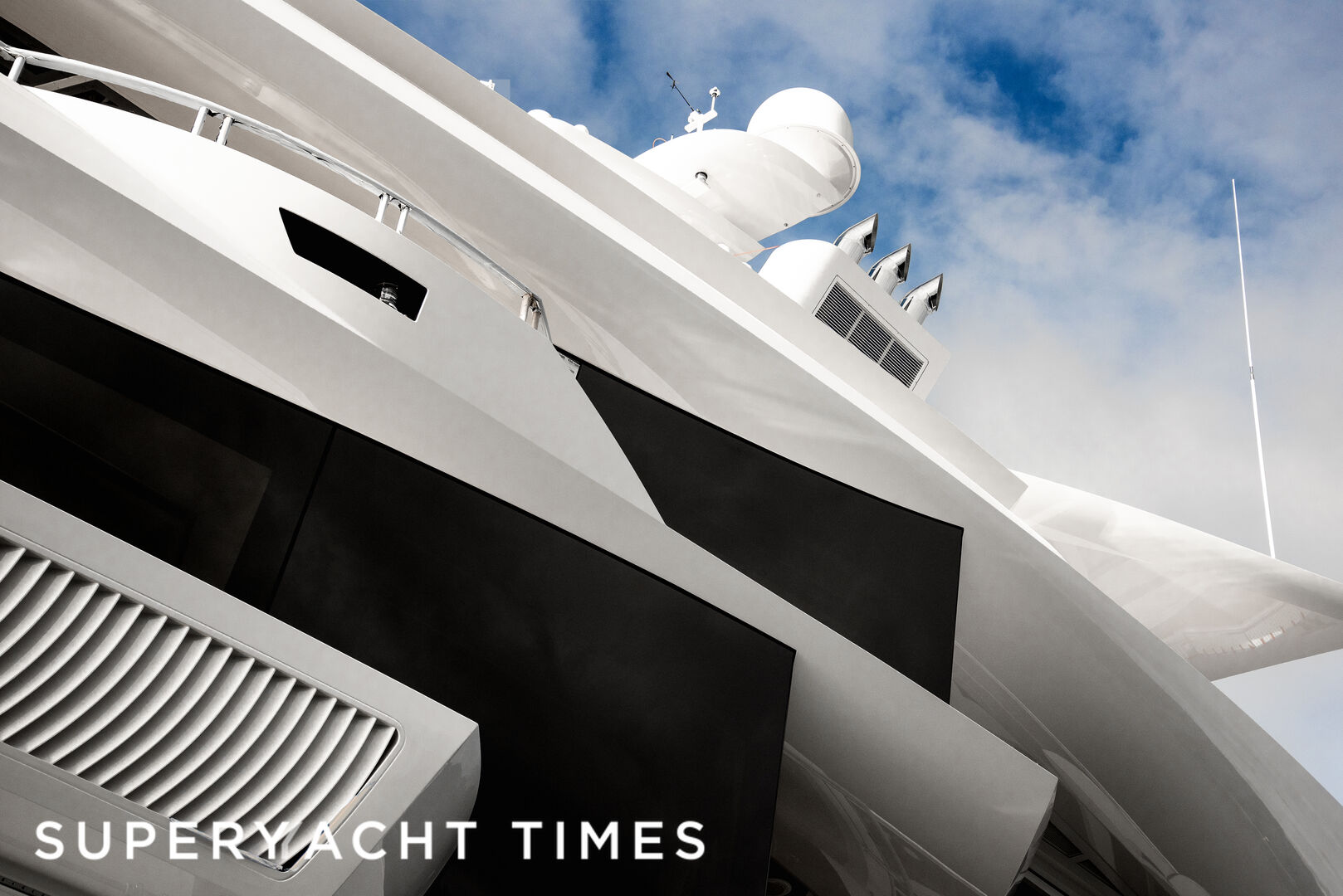 Nobiskrug yacht Artefact launch in Rendsburg
