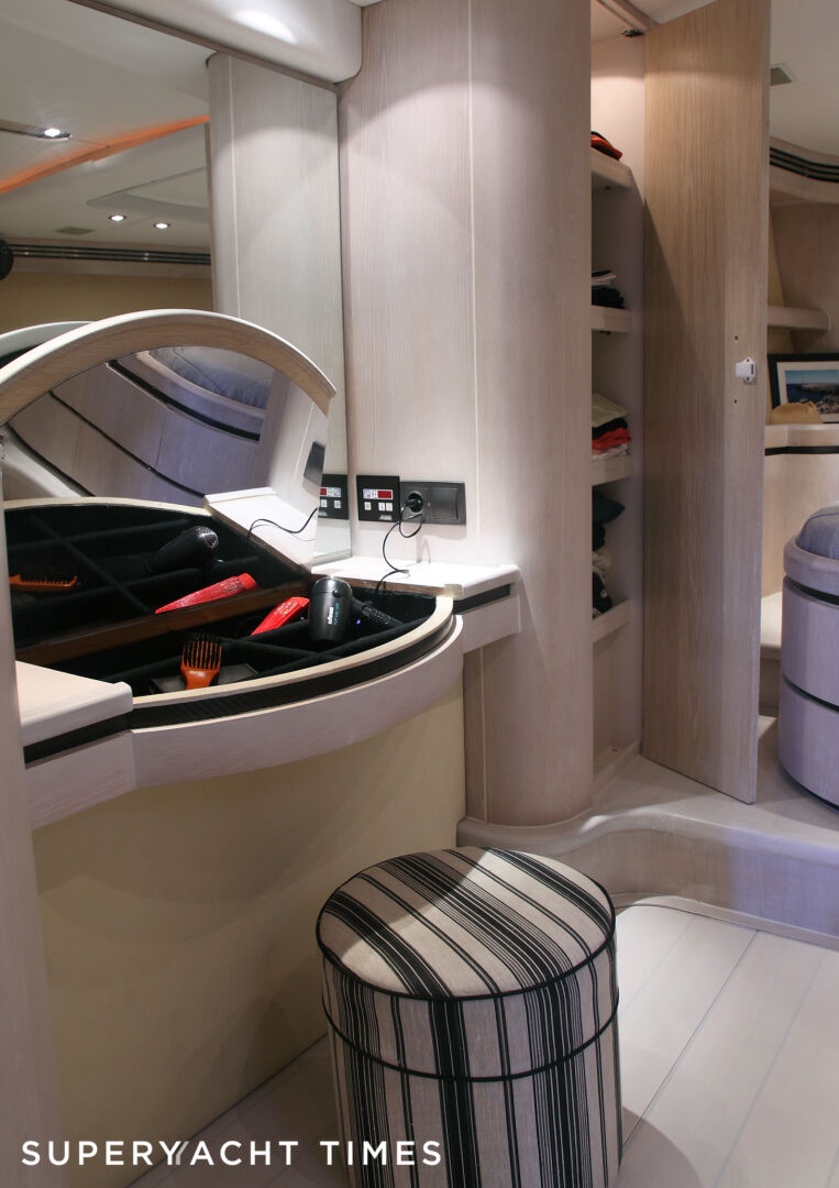 Maria Alba II yacht bathroom