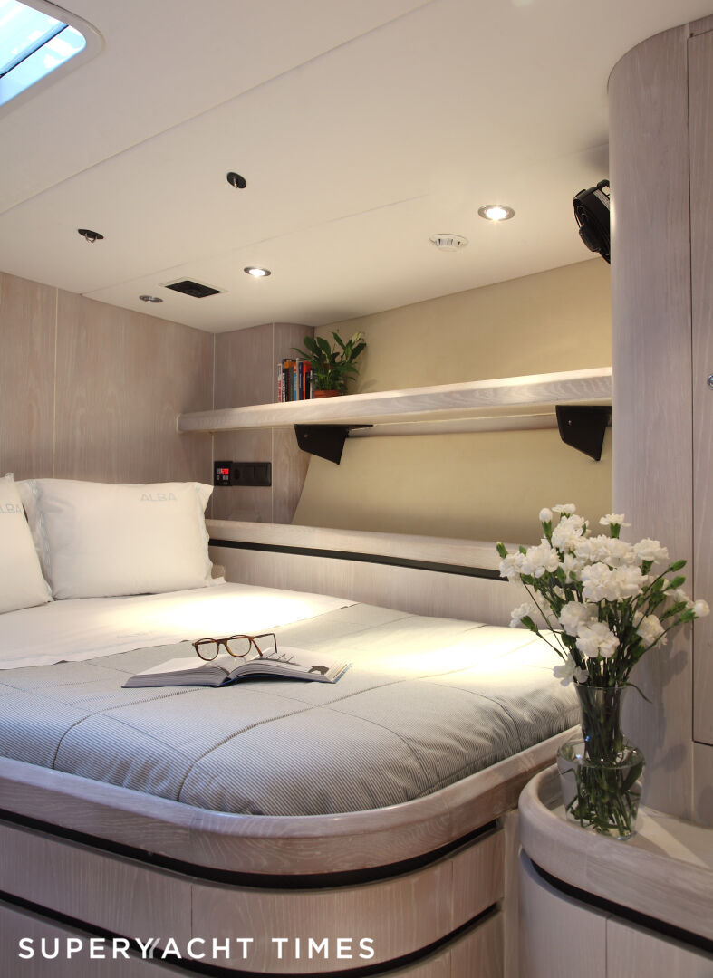 Maria Alba II yacht single cabin