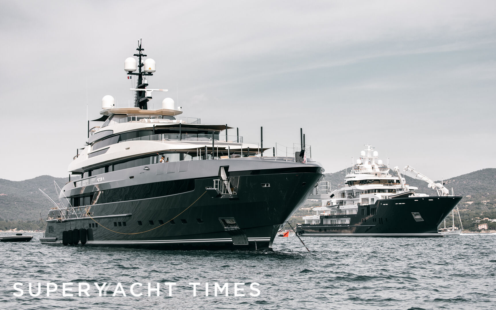 Attila yacht in Saint-Tropez 