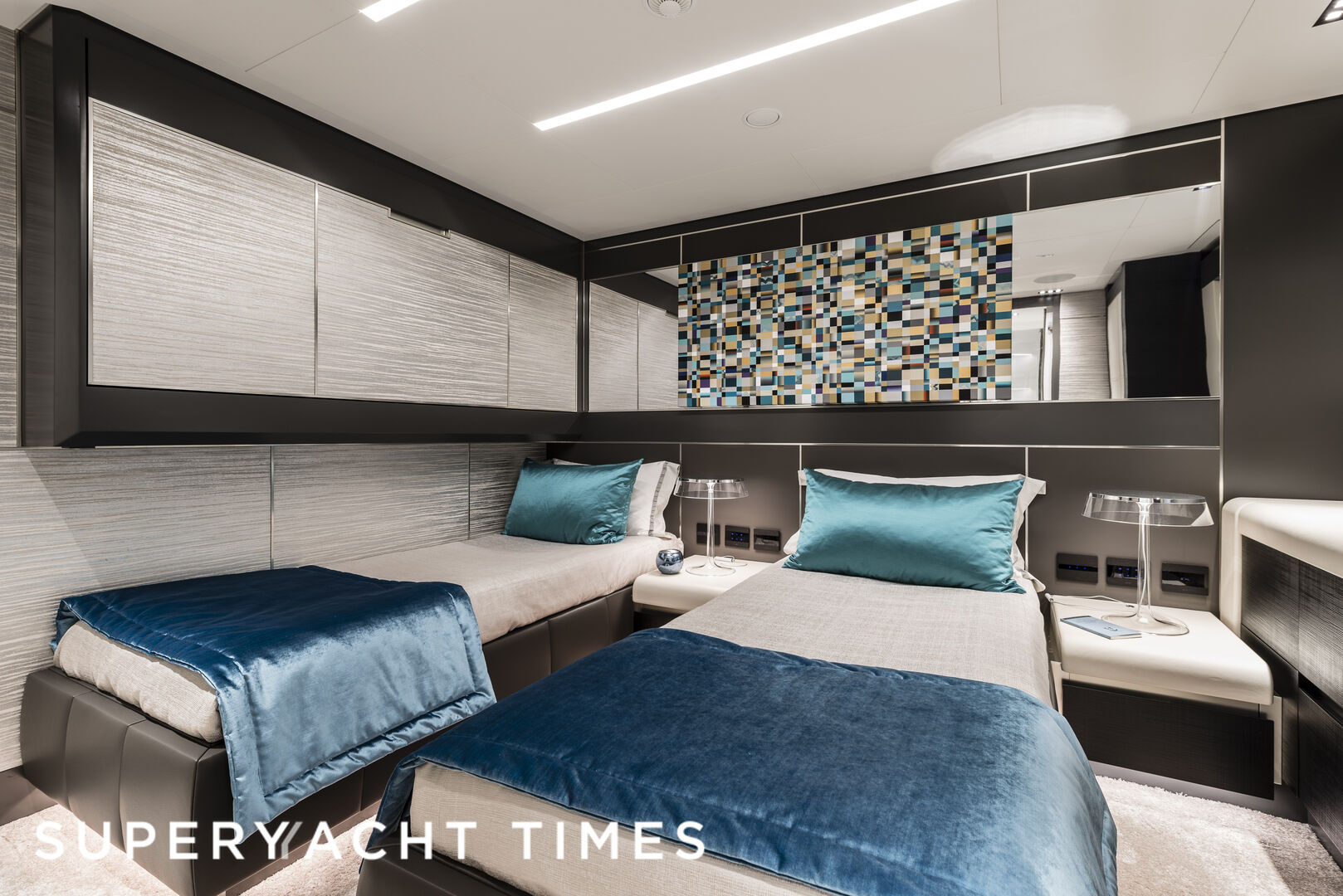 Chorusline yacht stateroom