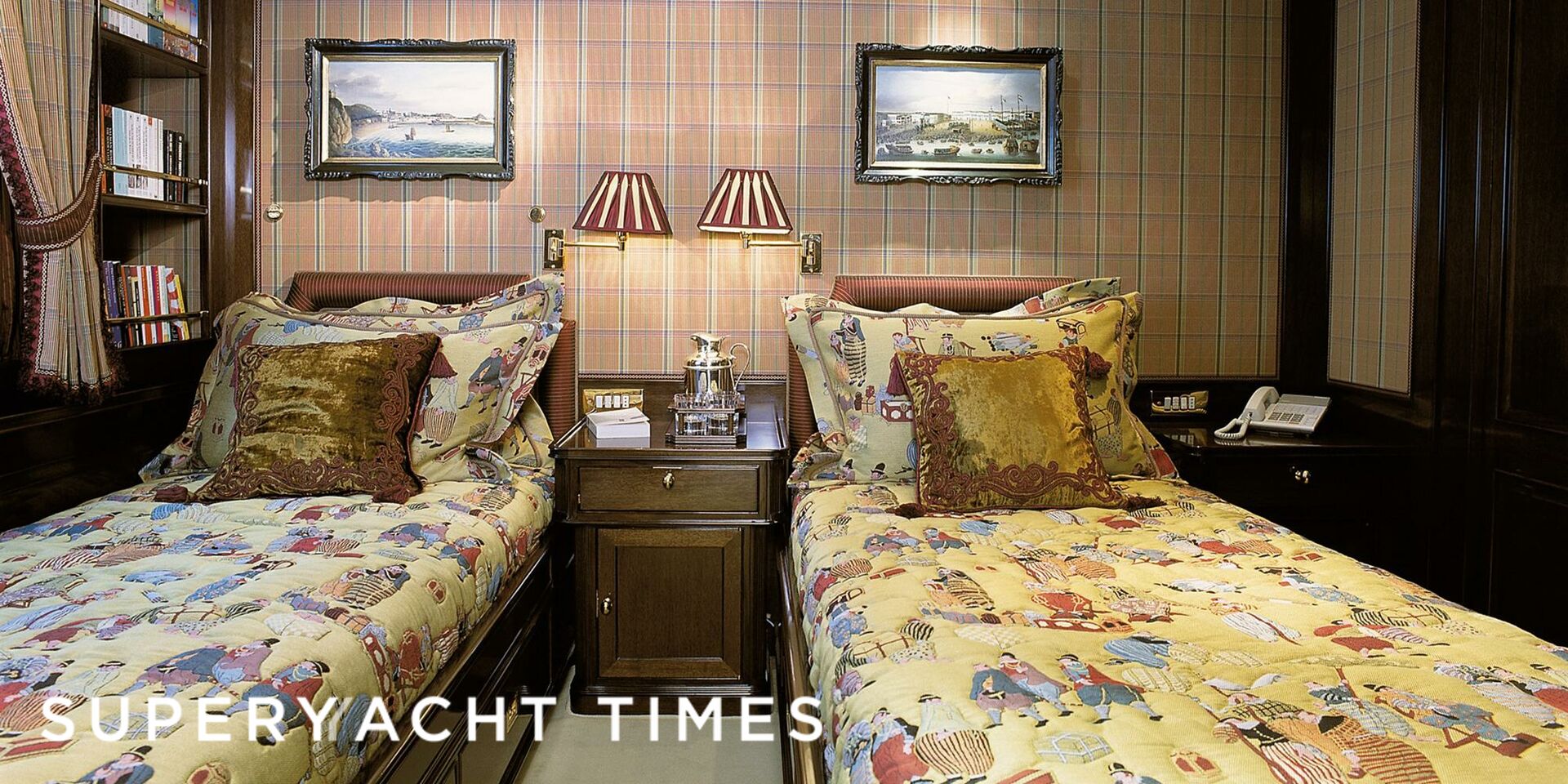 Phryne yacht stateroom