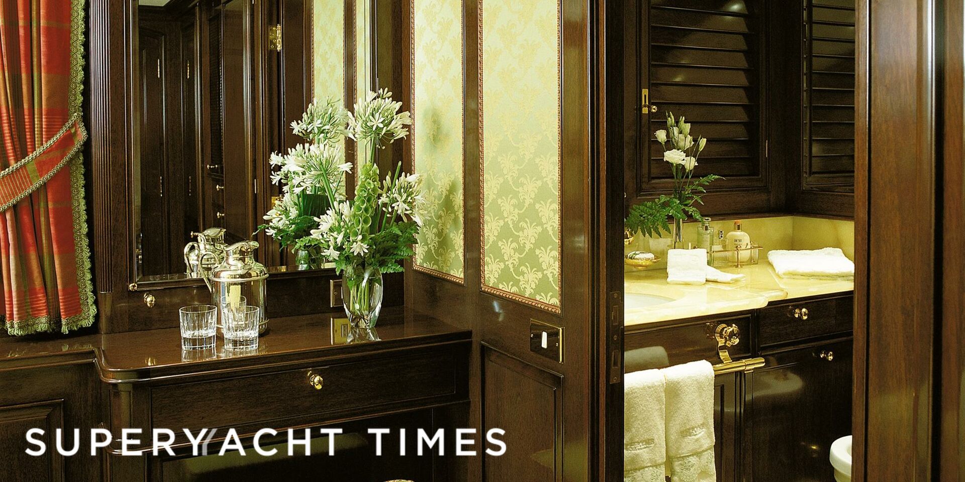 Phryne yacht bathroom