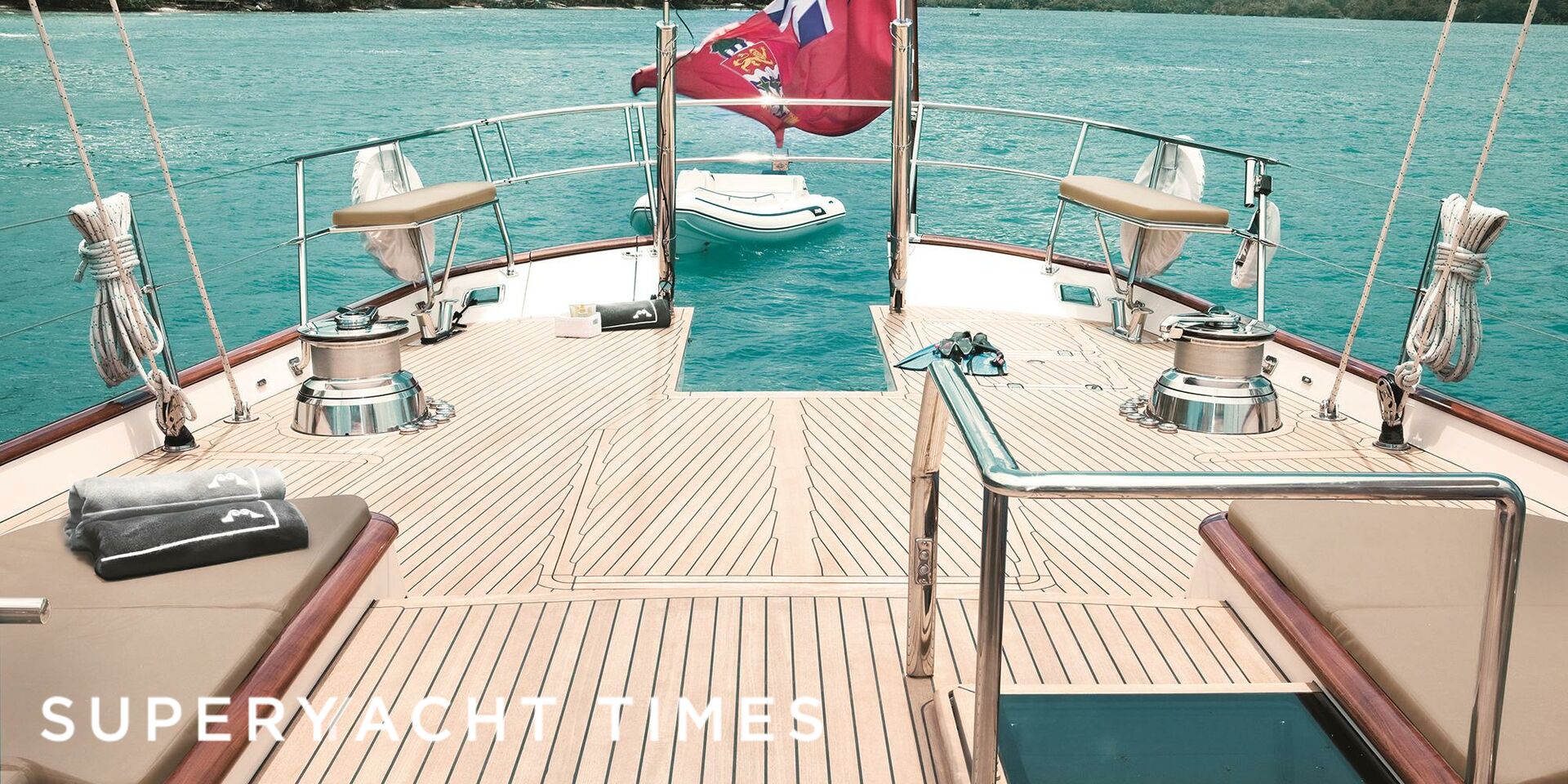Inmocean yacht aft deck